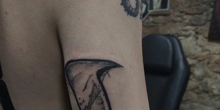 Tetování v centru Prahy: handpoke kérky do 10x10 cm, tetování strojkem do 15x15 cm