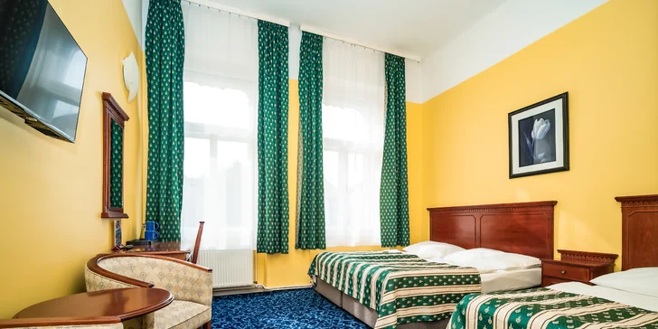 Pobyt poblíž historického centra Prahy: apartmán nebo pokoj se snídaní