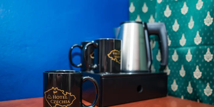Komfortní hotel na Novém Městě s bufetovou snídaní pro 2–3 osoby