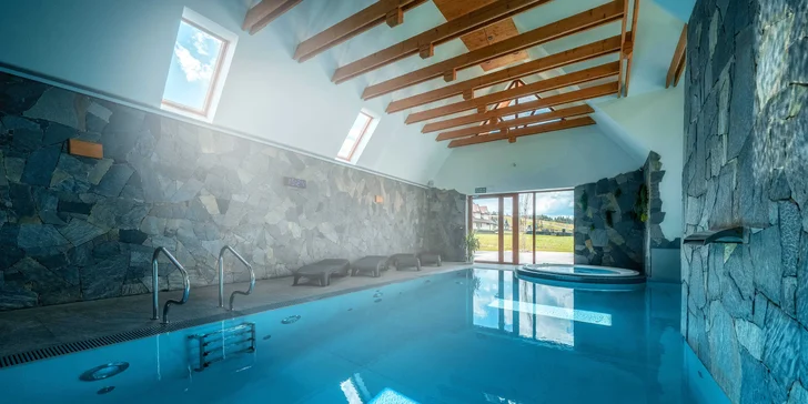 Božský relax Białce Tatrzańskej: bazén a spa, polopenze a nedaleko aquapark Terma Bania