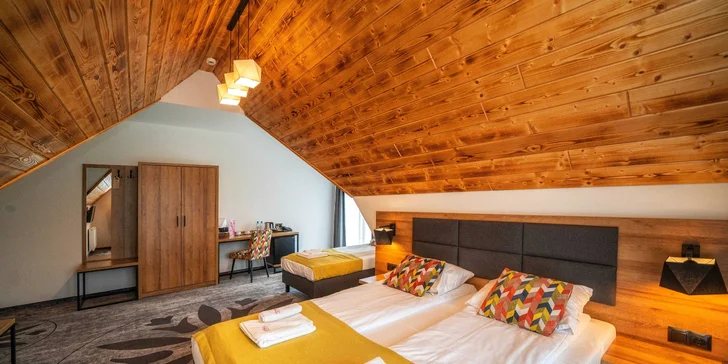 Božský relax Białce Tatrzańskej: bazén a spa, polopenze a nedaleko aquapark Terma Bania