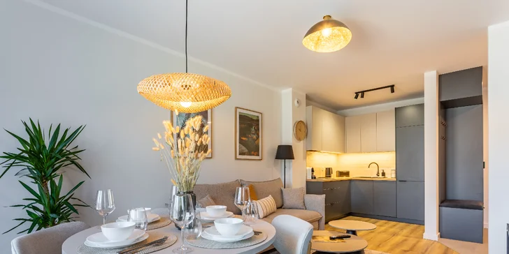 Szklarska Poręba: moderní apartmány, neomezeně wellness, možnost snídaní