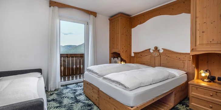 Zimní Brentské Dolomity se snídaní či polopenzí a wellness pro 2 osoby