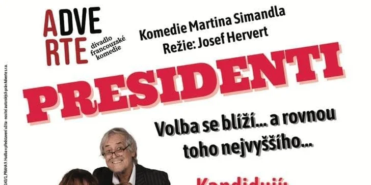 Představení Presidenti aneb sex, drogy a trampoty ve Strašnickém divadle