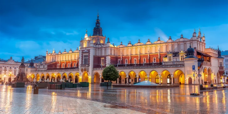 Zájezd do Krakova: památky i návštěva vánočních trhů vč. 3* hotelu se snídaní a dopravy
