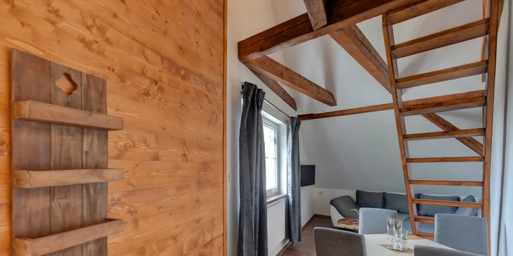 Krušné hory i s jídlem: vybavený apartmán nebo chalupa až pro 14 osob