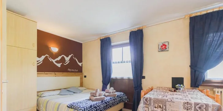 Zimní Livigno: 115 km sjezdovek cca 7 km od hotelu, nejbližší sjezdovka jen 300 m od hotelu, skibus