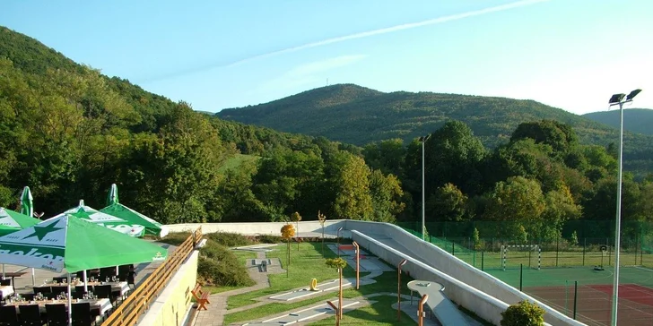 4* resort u Národního parku Bükk: wellness a saunové rituály, minigolf, kola i polopenze