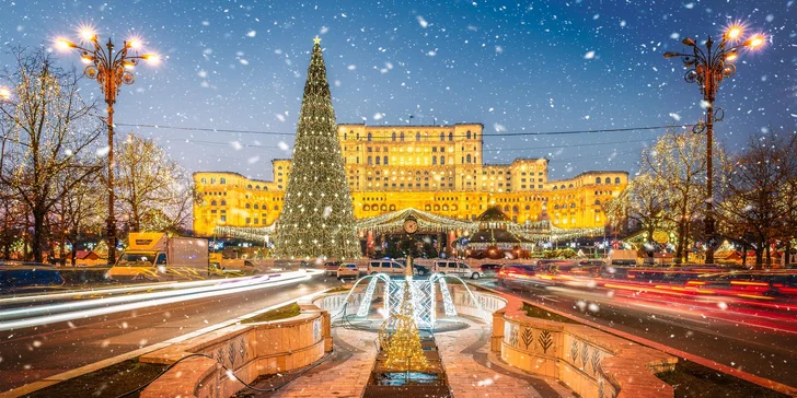 Advent v Bukurešti: letecky na 3 noci, fakultativní výlet do Transylvánie a na Drákulův hrad