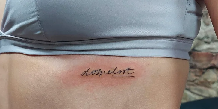 Tetování v centru Prahy: handpoke kérky do 10x10 cm, tetování strojkem do 15x15 cm