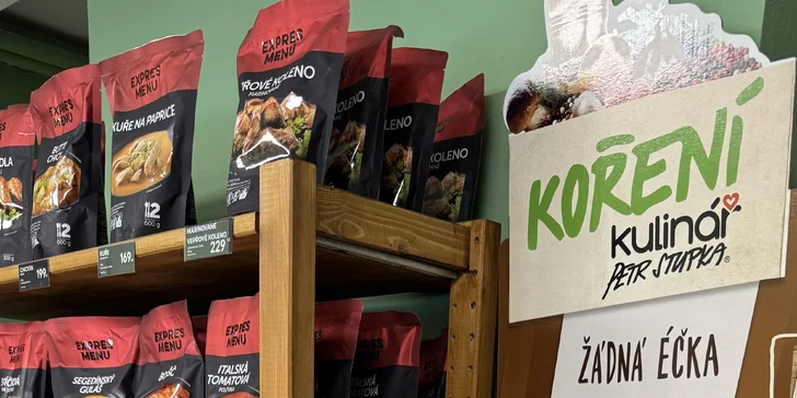 Voucher na 100–1 000 Kč do bistra a prodejny Fajné koření: káva, bagety, koření, farmářské dobroty