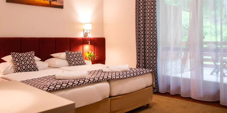 4* resort u Národního parku Bükk: wellness a saunové rituály, minigolf, kola i polopenze
