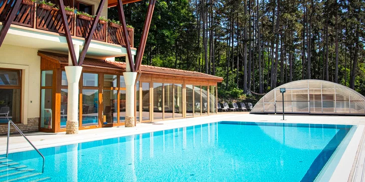 4* resort u Národního parku Bükk: wellness a saunové rituály, minigolf, kola i polopenze