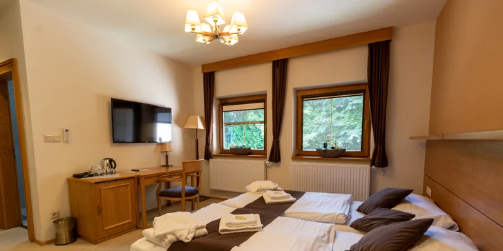 Pobyt v nejlépe hodnoceném hotelu na Strakonicku: snídaně či polopenze, bazén, biotop i wellness