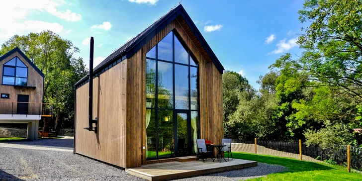 Moderní dřevěné chatky kousek od Liptovské Mary: spousta aktivit v okolí i nádherná příroda