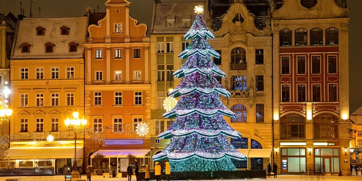 Adventní Vratislav vlakem: 2 noci se snídaní, památky, vánoční trhy i volný program