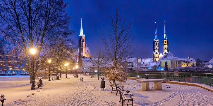 Adventní Vratislav vlakem: 2 noci se snídaní, památky, vánoční trhy i volný program