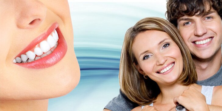 Revoluční bělení zubů novou metodou Smile Brilliant bez použití peroxidu. Krásné bílé zuby šetrně, výhodně a rychle.