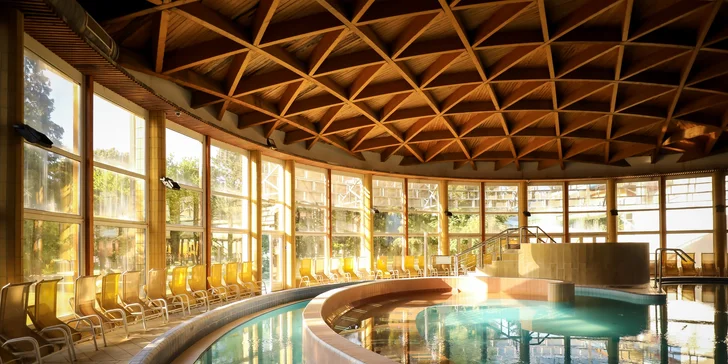 Pohodová dovolená v Maďarsku: apartmány se stravou i bez, vstupy do lázní Bükfürdő