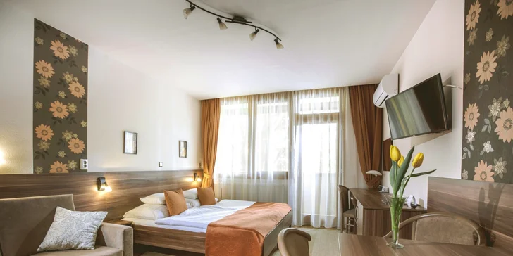 Pohodová dovolená v Maďarsku: apartmány se stravou i bez, vstupy do lázní Bükfürdő