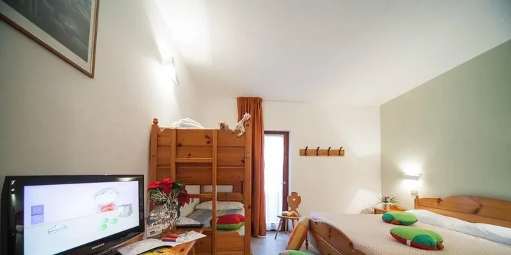 Zima v italských Alpách: 3* hotel s polopenzí, neomezený wellness i skibus