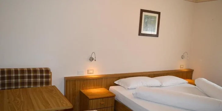 Pohodová dovolená v Dolomitech: 3* hotel s polopenzí, možnost wellness