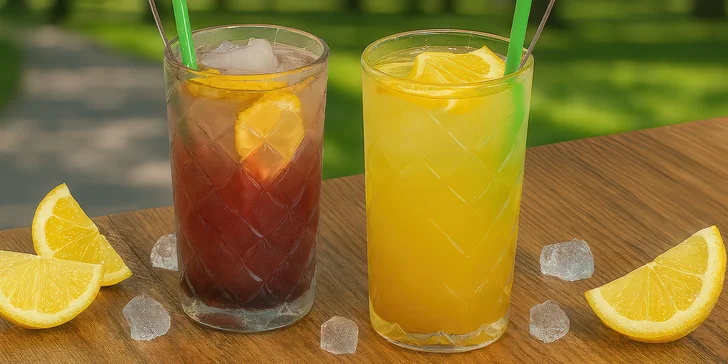 Limonáda podle výběru z 5 druhů v příjemné kavárně pro 1 či 2 osoby