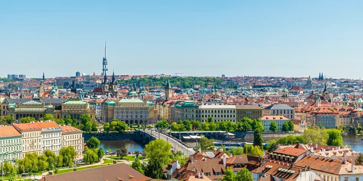 Komfortní hotel na Novém Městě s bufetovou snídaní pro 2–3 osoby