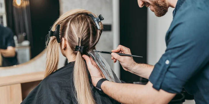 Nový střih i s možností melíru v kadeřnickém salonu v centru Děčína