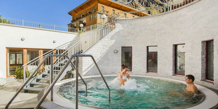 Pitztalský ledovec: penzion v 1700 m n. m., regionální snídaně i luxusní wellness