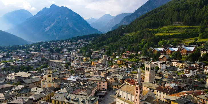 Italský alpský ráj Bormio: 4* hotel v centru a blízko lanovky, strava i privátní wellness