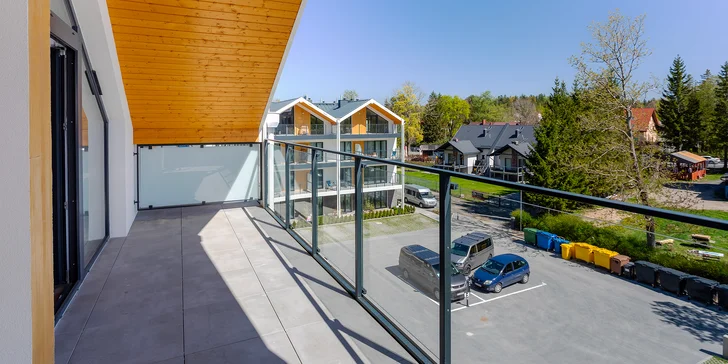 Szklarska Poręba: moderní apartmány, neomezeně wellness, možnost snídaní