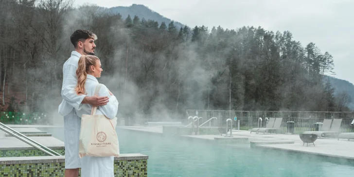 Římské lázně na Slovinsku: adults only hotel, termály a saunový svět, polopenze