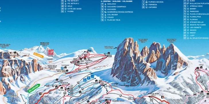 Letní či zimní pobyt v Dolomitech: 3* hotel ve městě Ortisei, vč. polopenze, bazénů a sauny