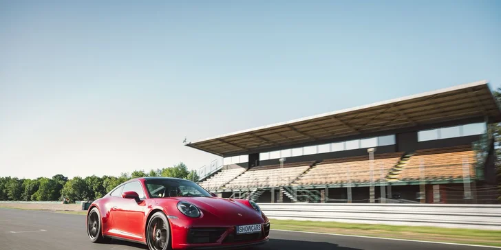 1–4 kola na polygonu Brno v nadupaném supersportu Ferrari, Lamborghini či Porsche i jízda vlastním vozem