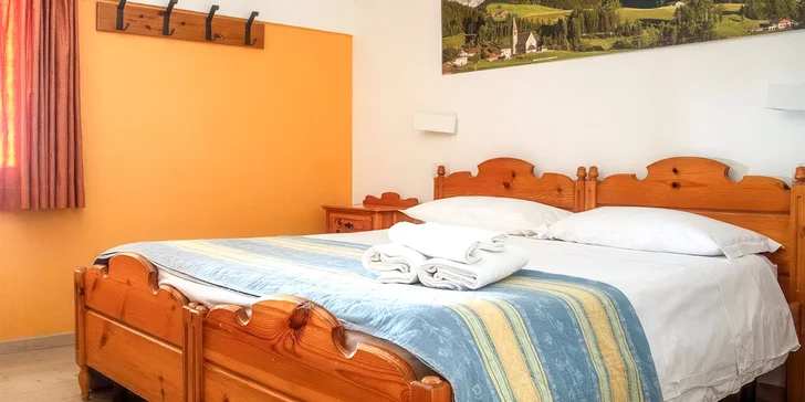 Zima v italských Alpách: 3* hotel s polopenzí, neomezený wellness i skibus