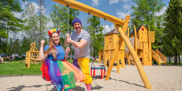 Rodinný rezort s výhledem na Gerlach: Zverofarma, megahřiště i animace