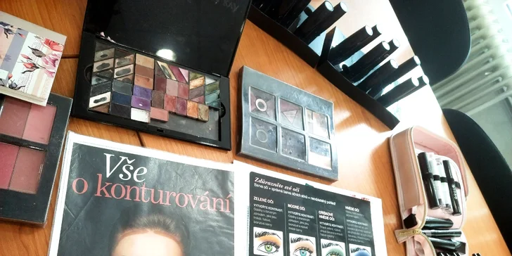Osobní kurz líčení: naučte se správnou techniku i trendy líčení, voucher i pro 2 osoby