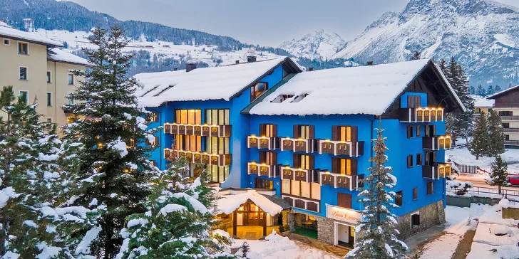 Zima v italských Alpách: 4* hotel s polopenzí a wellness, více než 50 km sjezdovek
