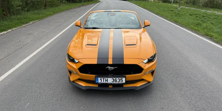Jízda, na kterou nezapomenete: Ford Mustang GT 5.0 V8 Cabrio 450 koní na 12 i 24 hodin