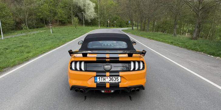 Jízda, na kterou nezapomenete: Ford Mustang GT 5.0 V8 Cabrio 450 koní na 12 i 24 hodin