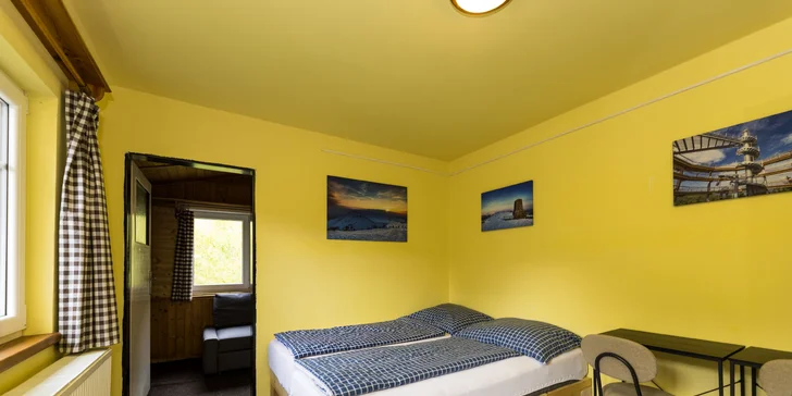 Horská chata v srdci Krkonoš: snídaně nebo all inclusive i privátní wellness, 2 děti zdarma