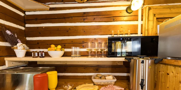 Horská chata v srdci Krkonoš: snídaně nebo all inclusive i privátní wellness, 2 děti zdarma