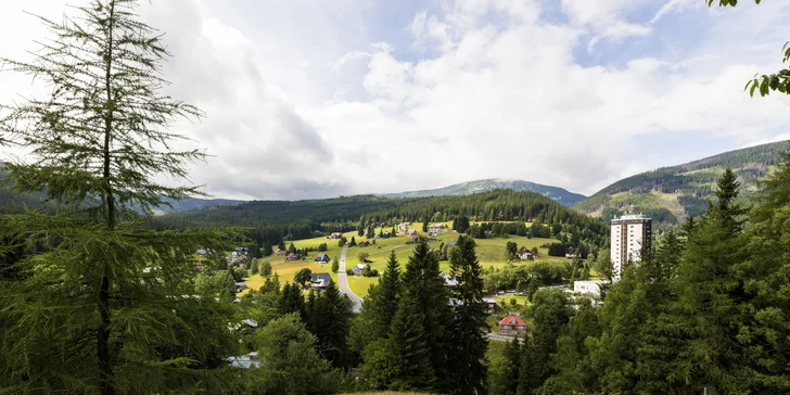 Horská chata v srdci Krkonoš: snídaně nebo all inclusive i privátní wellness, 2 děti zdarma