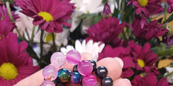 Workshop výroby 5 boho náramků z minerálů i jablonecké bižuterie
