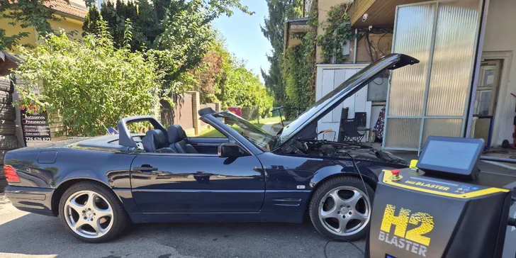 Pohodová jízda: čištění zaneseného motoru za pomoci vodíku