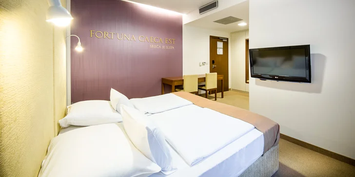 Římské lázně na Slovinsku: adults only hotel, termály a saunový svět, polopenze