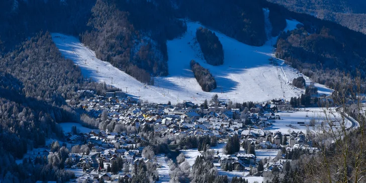 4* slovinské Alpy: moderní Alpski Resort Špik****, polopenze a odpočinek v bazénech