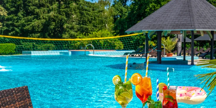 Relax v Maďarsku: wellness s termálními bazény a saunovým světem, polopenze i zábava