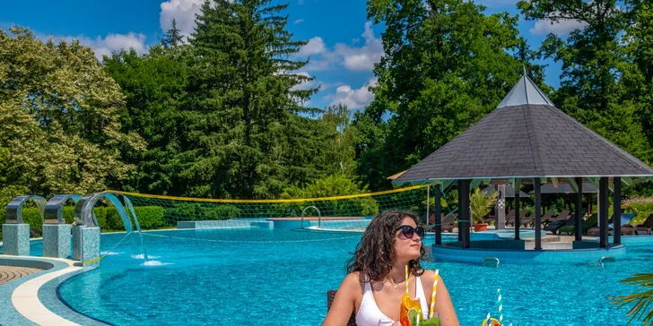 Wellness pobyt nedaleko města Pécs: termální bazény, polopenze, dětský bazén a množství aktivit